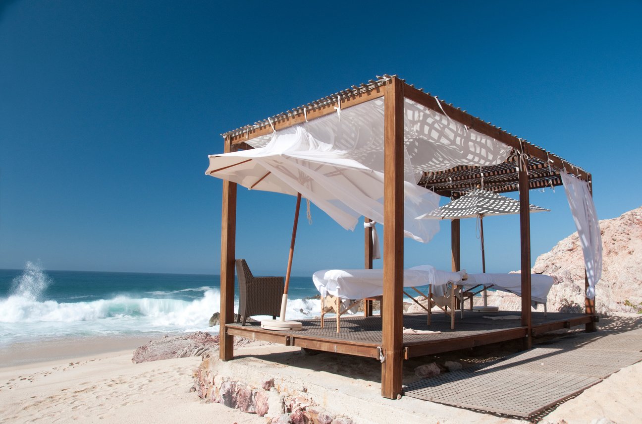 Seaside Massage Cabana at a Resort (Los Cabos, Mexico)